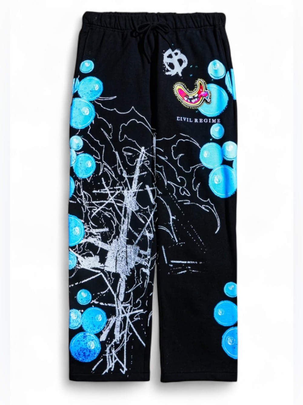 Civil Regime x SpongeBob Bikini Bottom Eternal Wide Leg Sweatpants NWT | LRG